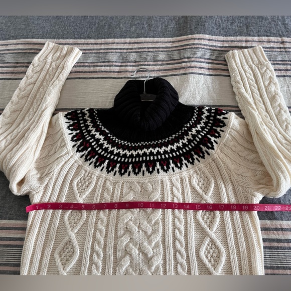 ST JOHNS BAY | L | FAIRISLE cable knit sweater - Picture 6 of 11